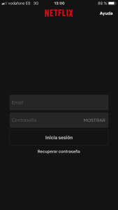 registrarse en netflix